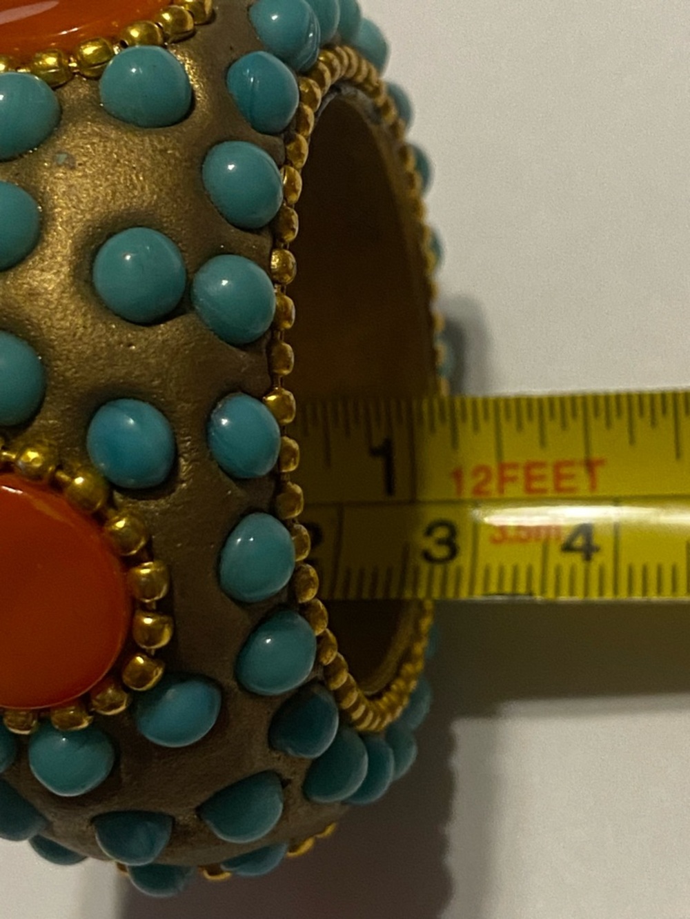 Unique Bead Stud Napkin Ring #9265 ❤️‍🔥☝️ - Picture 4 of 9